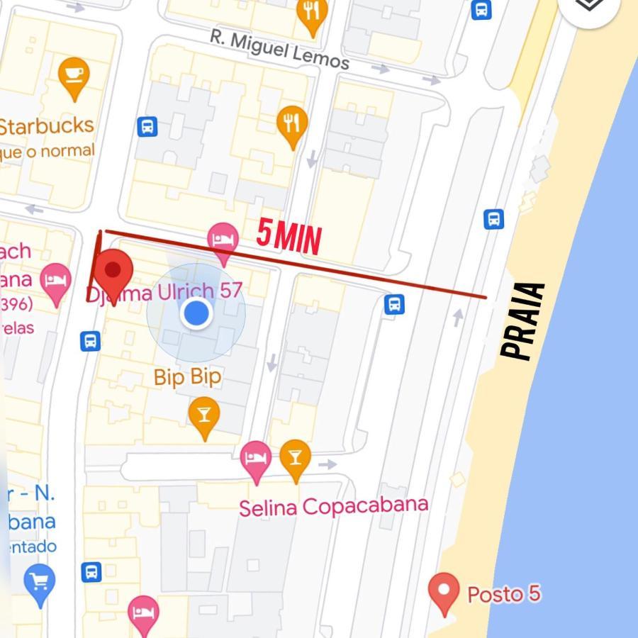 Ferienwohnung Lindo Apartamento Mobiliado, Uma Quadra Da Praia! Rio de Janeiro Exterior foto